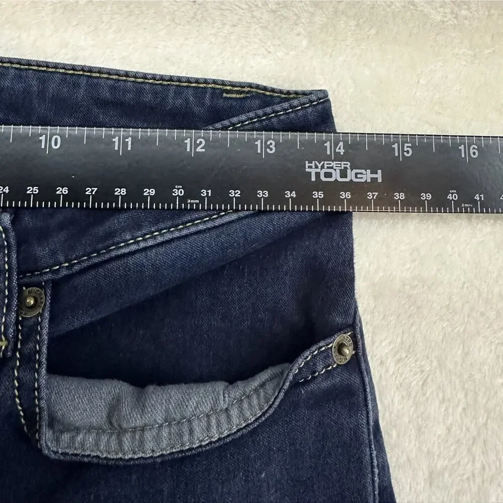 Women's Michael Kors Izzy Skinny Dark Wash Mid Rise Jeans Size 6